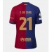 Barcelona Frenkie de Jong #21 Hemma matchtröja 2024-25 Kortärmad Billigt